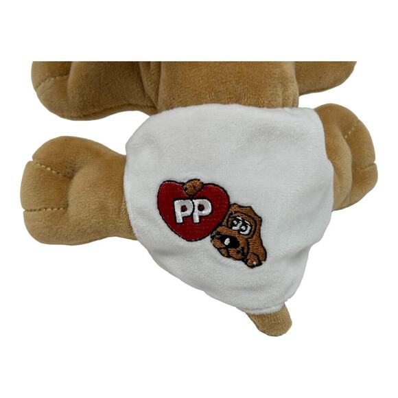 Pound Puppies Hasbro Newborn Light Brown Plush Diaper Travel Carry Along Toy - Picture 6 of 13